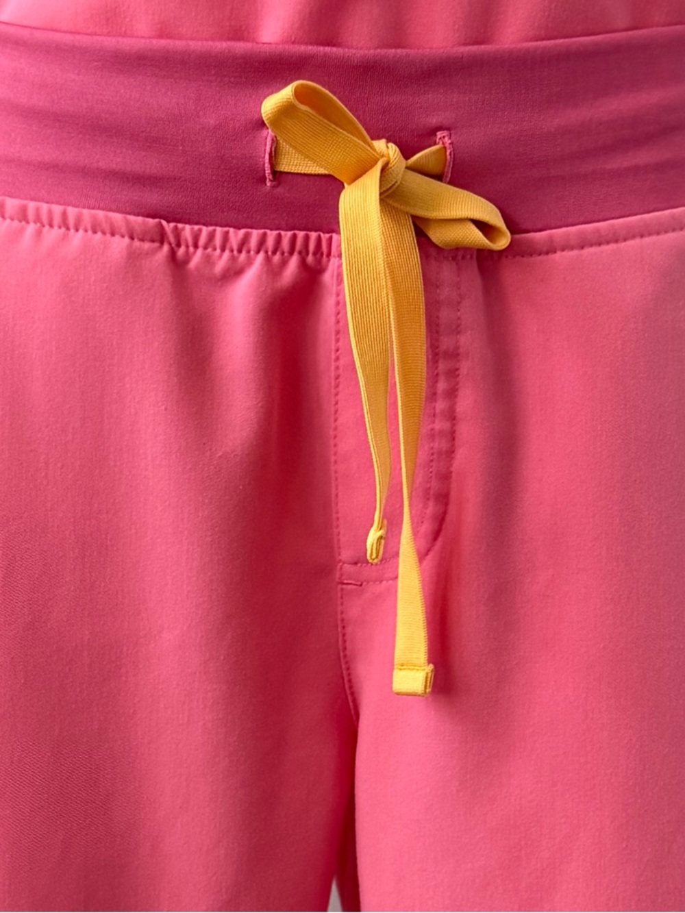 FIGS Zamora Jogger Scrub Pants Neon Pink S Petite Stretch - Picture 8 of 16